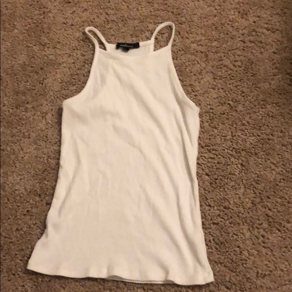 White tank top